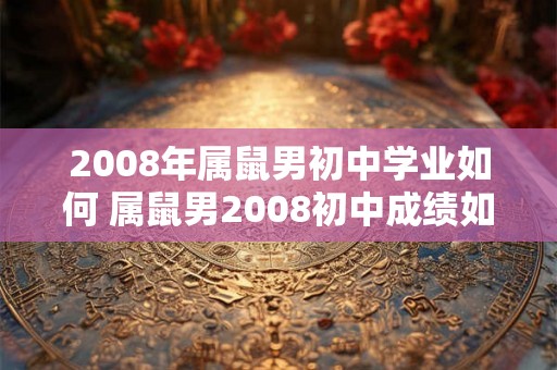 2008年属鼠男初中学业如何 属鼠男2008初中成绩如何 2008年属鼠男初中学业如何 属鼠男2008初中成绩如何