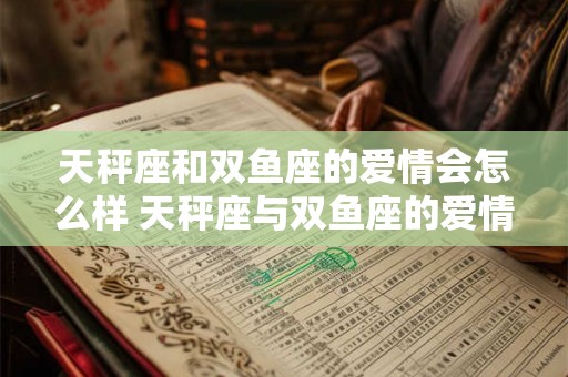 天秤座和双鱼座的爱情会怎么样 天秤座与双鱼座的爱情合适吗