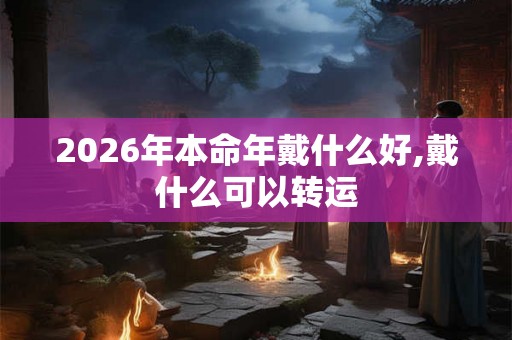 2026年本命年戴什么好,戴什么可以转运 2026年本命年戴什么好,戴什么可以转运