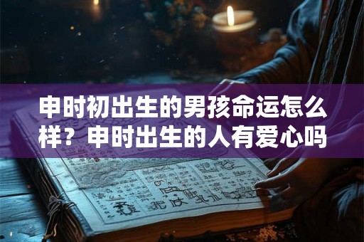 申时初出生的男孩命运怎么样?申时出生的人有爱心吗? 申时初出生的男孩命运怎么样?申时出生的人有爱心吗?