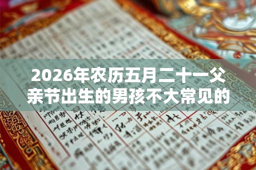 2026年农历五月二十一父亲节出生的男孩不大常见的好名字精选
