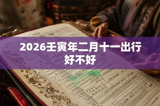 2026壬寅年二月十一出行好不好