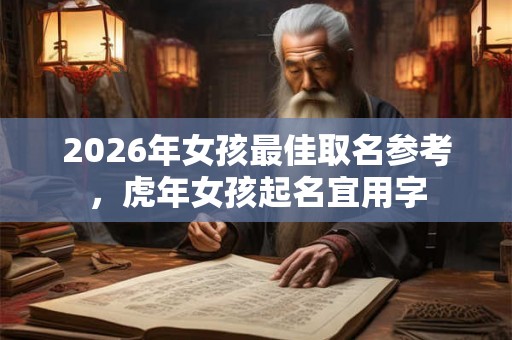 2026年女孩最佳取名参考，虎年女孩起名宜用字
