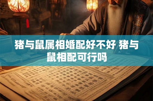 猪与鼠属相婚配好不好 猪与鼠相配可行吗 猪与鼠属相婚配好不好 猪与鼠相配可行吗