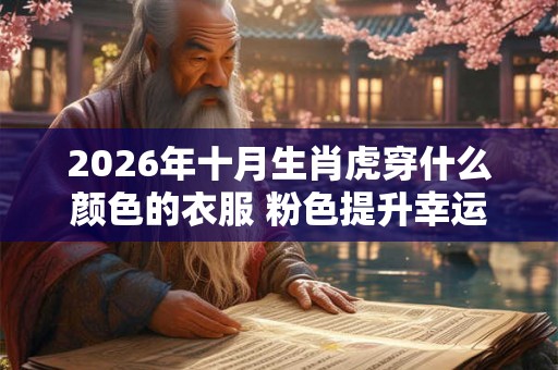 2026年十月生肖虎穿什么颜色的衣服 粉色提升幸运价值 2026年十月生肖虎穿什么颜色的衣服 粉色提升幸运价值