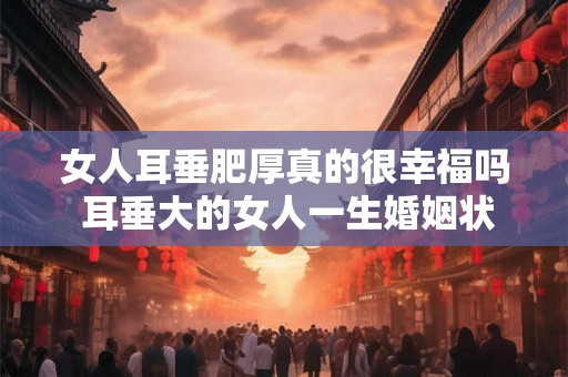 女人耳垂肥厚真的很幸福吗 耳垂大的女人一生婚姻状况 女人耳垂肥厚真的很幸福吗 耳垂大的女人一生婚姻状况