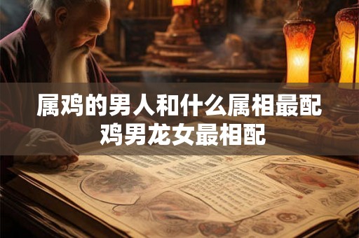 属鸡的男人和什么属相最配 鸡男龙女最相配 属鸡的男人和什么属相最配 鸡男龙女最相配