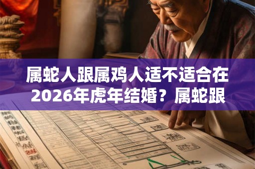 属蛇人跟属鸡人适不适合在2026年虎年结婚?属蛇跟属鸡配吗? 属蛇人跟属鸡人适不适合在2026年虎年结婚?属蛇跟属鸡配吗?