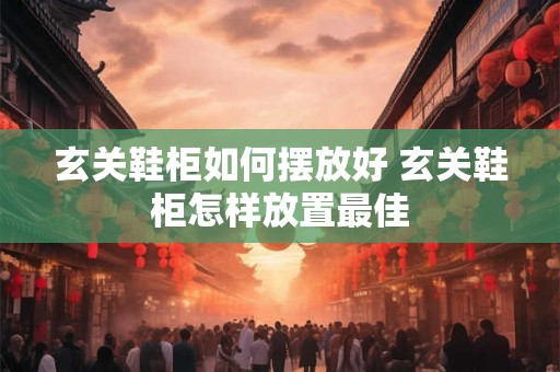 玄关鞋柜如何摆放好 玄关鞋柜怎样放置最佳 玄关鞋柜如何摆放好 玄关鞋柜怎样放置最佳