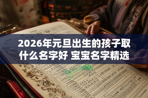 2026年元旦出生的孩子取什么名字好 宝宝名字精选集