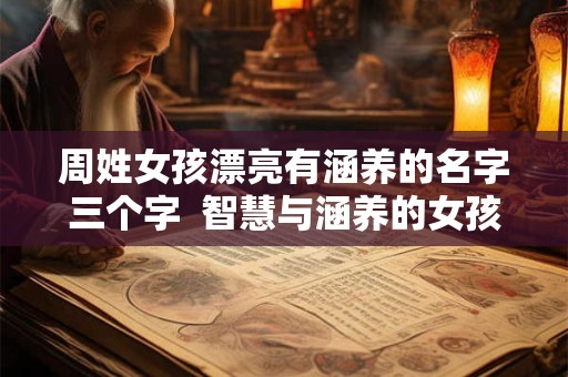 周姓女孩漂亮有涵养的名字三个字  智慧与涵养的女孩名字