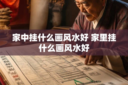 家中挂什么画风水好 家里挂什么画风水好