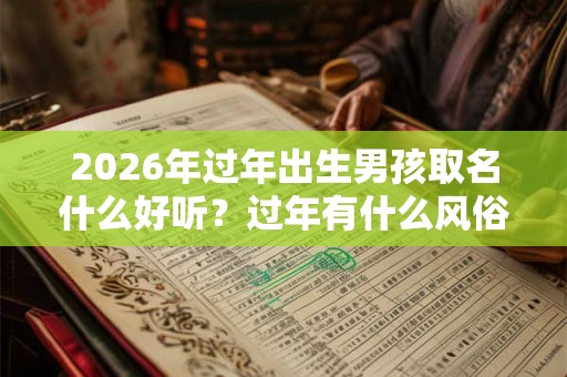 2026年过年出生男孩取名什么好听？过年有什么风俗？