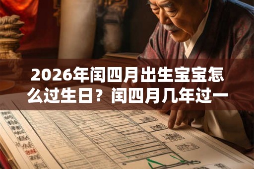 2026年闰四月出生宝宝怎么过生日?闰四月几年过一次生日? 2026年闰四月出生宝宝怎么过生日?闰四月几年过一次生日?