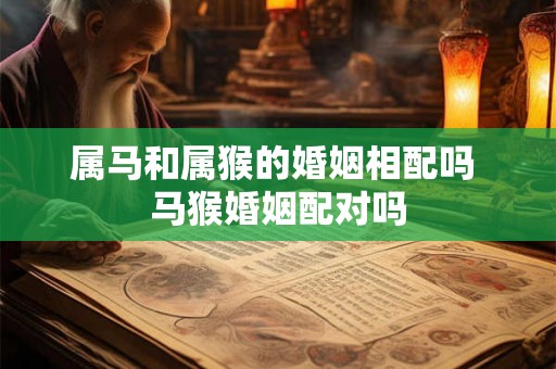 属马和属猴的婚姻相配吗 马猴婚姻配对吗