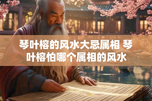 琴叶榕的风水大忌属相 琴叶榕怕哪个属相的风水