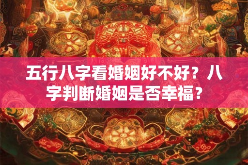 五行八字看婚姻好不好?八字判断婚姻是否幸福? 五行八字看婚姻好不好?八字判断婚姻是否幸福?
