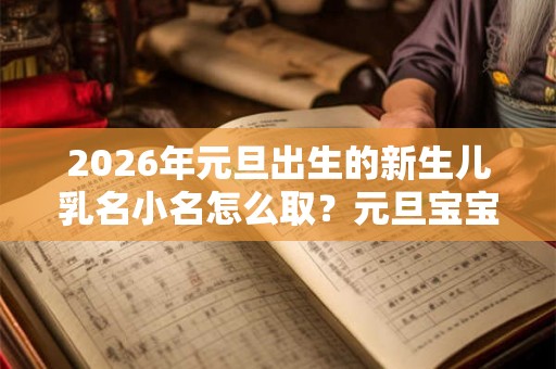 2026年元旦出生的新生儿乳名小名怎么取？元旦宝宝小名推荐