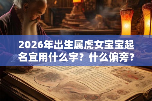 2026年出生属虎女宝宝起名宜用什么字？什么偏旁？