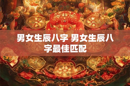 男女生辰八字 男女生辰八字最佳匹配