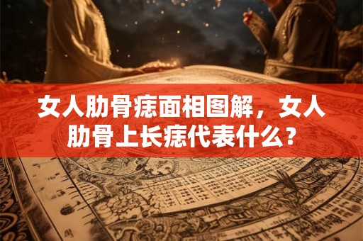 女人肋骨痣面相图解,女人肋骨上长痣代表什么? 女人肋骨痣面相图解,女人肋骨上长痣代表什么?
