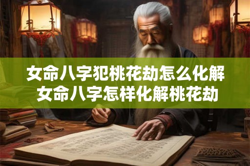 女命八字犯桃花劫怎么化解 女命八字怎样化解桃花劫