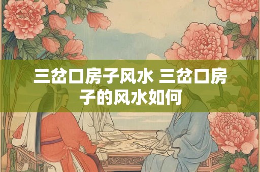 三岔口房子风水 三岔口房子的风水如何
