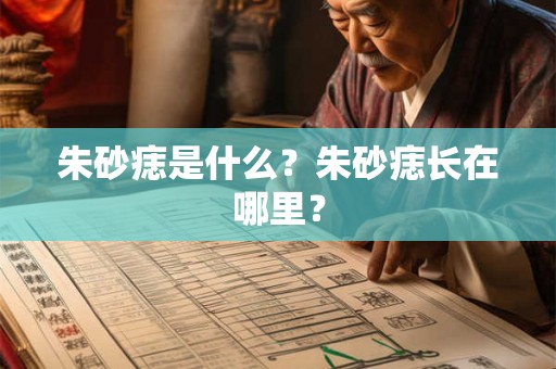 朱砂痣是什么？朱砂痣长在哪里？