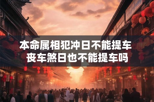 本命属相犯冲日不能提车 丧车煞日也不能提车吗