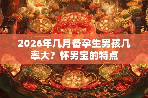 2026年几月备孕生男孩几率大？怀男宝的特点