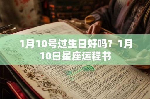 1月10号过生日好吗？1月10日星座运程书