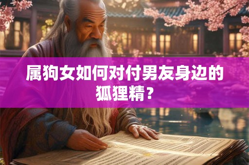 属狗女如何对付男友身边的狐狸精？