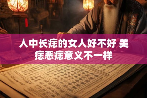 人中长痣的女人好不好 美痣恶痣意义不一样 人中长痣的女人好不好 美痣恶痣意义不一样