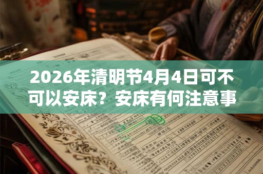 2026年清明节4月4日可不可以安床？安床有何注意事项？