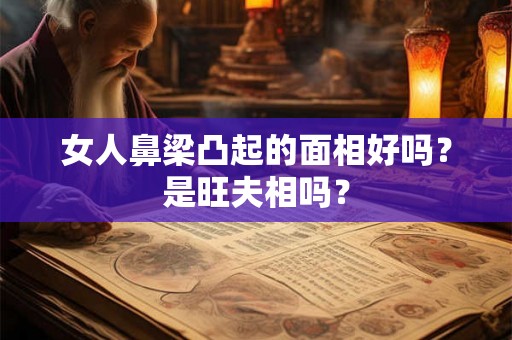 女人鼻梁凸起的面相好吗?是旺夫相吗? 女人鼻梁凸起的面相好吗?是旺夫相吗?