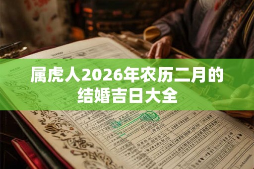 属虎人2026年农历二月的结婚吉日大全