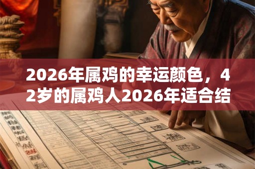 2026年属鸡的幸运颜色，42岁的属鸡人2026年适合结婚吗？
