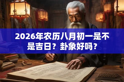 2026年农历八月初一是不是吉日?卦象好吗? 2026年农历八月初一是不是吉日?卦象好吗?