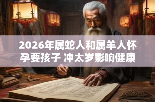 2026年属蛇人和属羊人怀孕要孩子 冲太岁影响健康