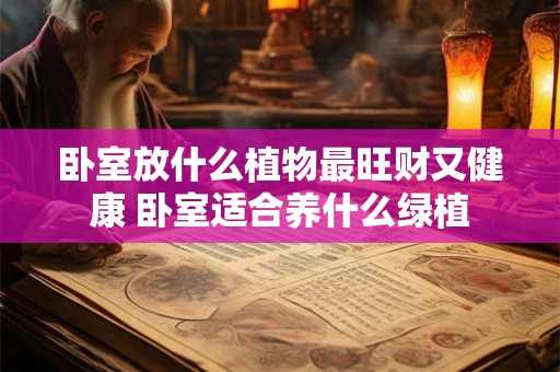 卧室放什么植物最旺财又健康 卧室适合养什么绿植