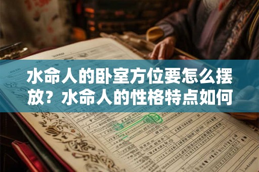 水命人的卧室方位要怎么摆放？水命人的性格特点如何？