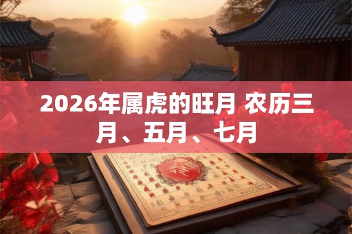 2026年属虎的旺月 农历三月、五月、七月 2026年属虎的旺月 农历三月、五月、七月