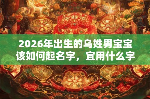 2026年出生的乌姓男宝宝该如何起名字,宜用什么字 2026年出生的乌姓男宝宝该如何起名字,宜用什么字