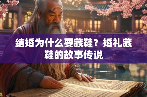 结婚为什么要藏鞋?婚礼藏鞋的故事传说 结婚为什么要藏鞋?婚礼藏鞋的故事传说
