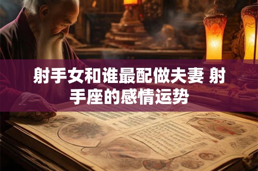 射手女和谁最配做夫妻 射手座的感情运势 射手女和谁最配做夫妻 射手座的感情运势