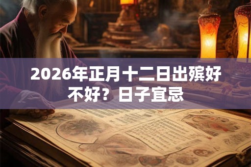 2026年正月十二日出殡好不好？日子宜忌