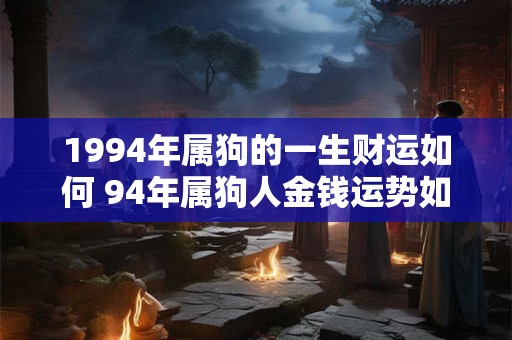 1994年属狗的一生财运如何 94年属狗人金钱运势如何
