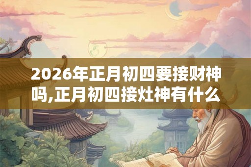 2026年正月初四要接财神吗,正月初四接灶神有什么规矩 2026年正月初四要接财神吗,正月初四接灶神有什么规矩
