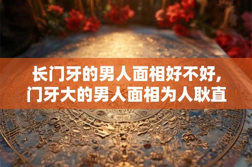 长门牙的男人面相好不好,门牙大的男人面相为人耿直？
