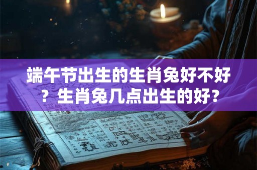 端午节出生的生肖兔好不好？生肖兔几点出生的好？
